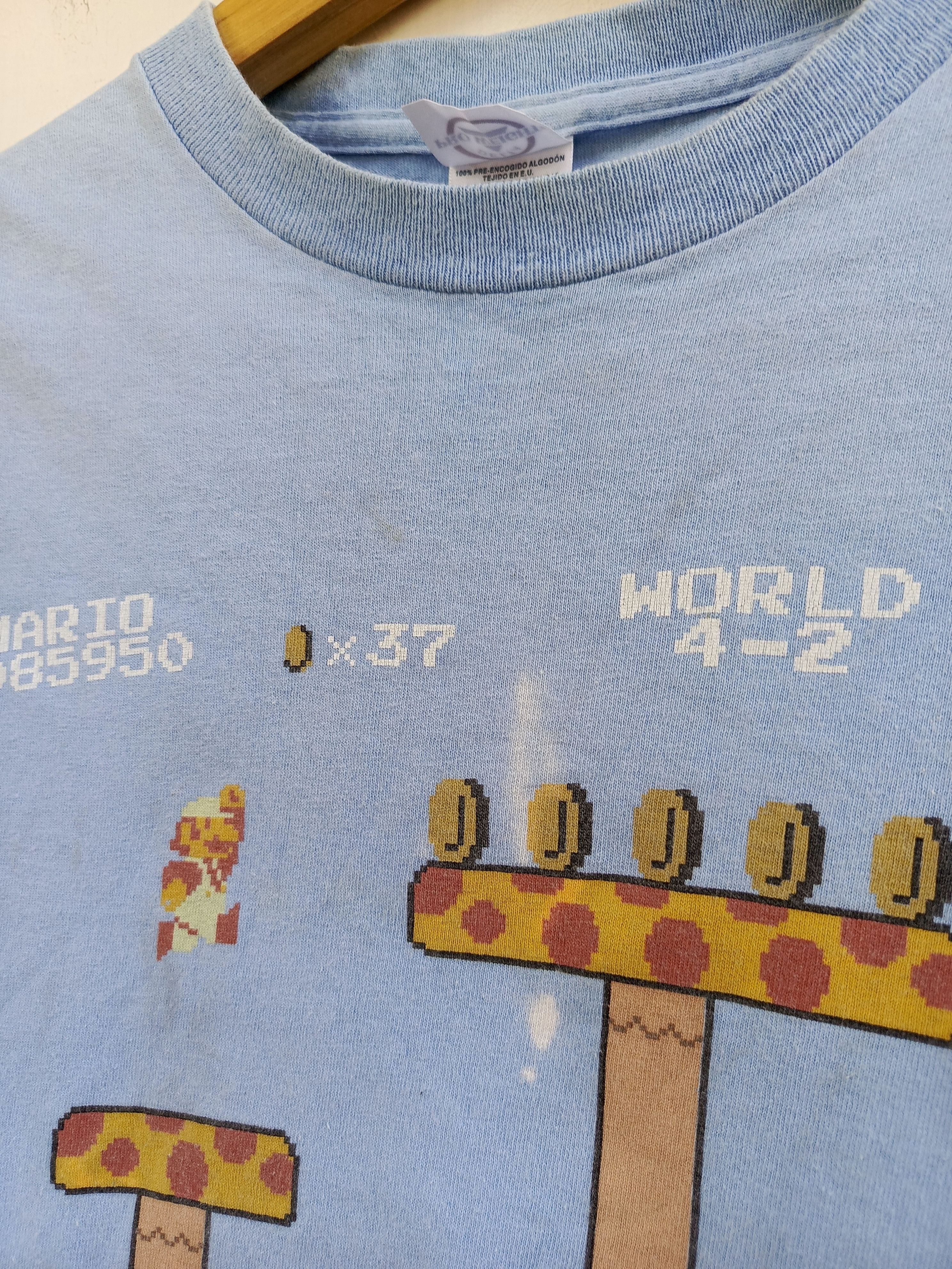 Vintage Super Mario Graphic T-Shirt Vintage Style Gaming Tee Size US M / EU 48-50 / 2 - 4 Thumbnail