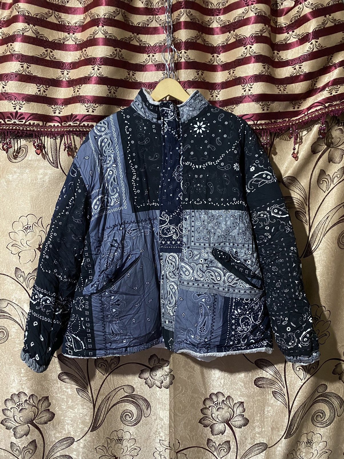 Japanese Brand Original clothing Revesible Like Kapital Paisley Jacket Size US XL / EU 56 / 4 - 1 Thumbnail
