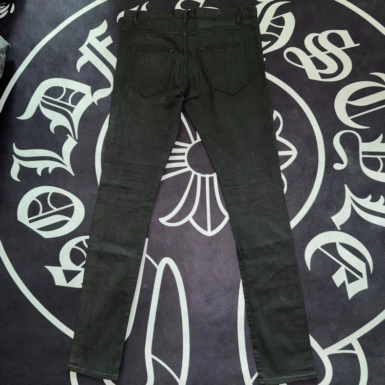 Saint Laurent Paris Saint Laurent SLP14SS Waxed Jeans Size US 31 - 2 Thumbnail