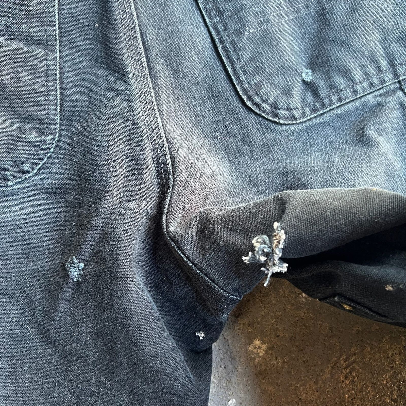 Carhartt × Vintage Carhartt black double knee work wear carpenter pants Size US 31 - 6 Thumbnail
