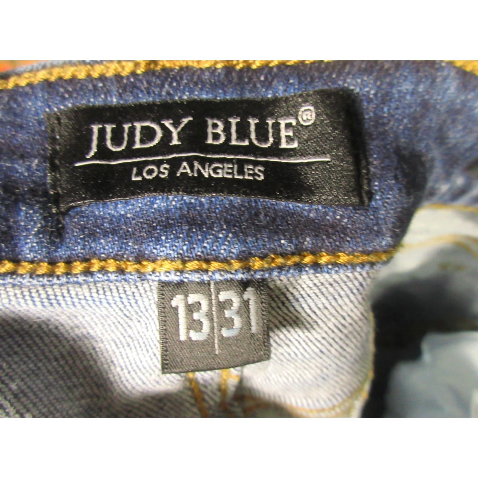 Denime Judy Blue Jeans Womens Boyfriend Fit 30x30 Denim Distressed Stretch Medium Wash Bleach Spots 5-Pocket Cuffed Button Zip Casual Size 30" / US 8 / IT 44 - 4 Thumbnail