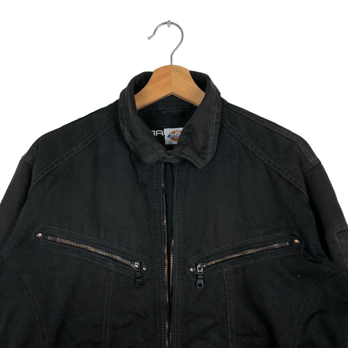 Japanese Brand 🔥Rare 90’s Racer Biker Jacket Worker Dickies Usa Size US M / EU 48-50 / 2 - 3 Thumbnail