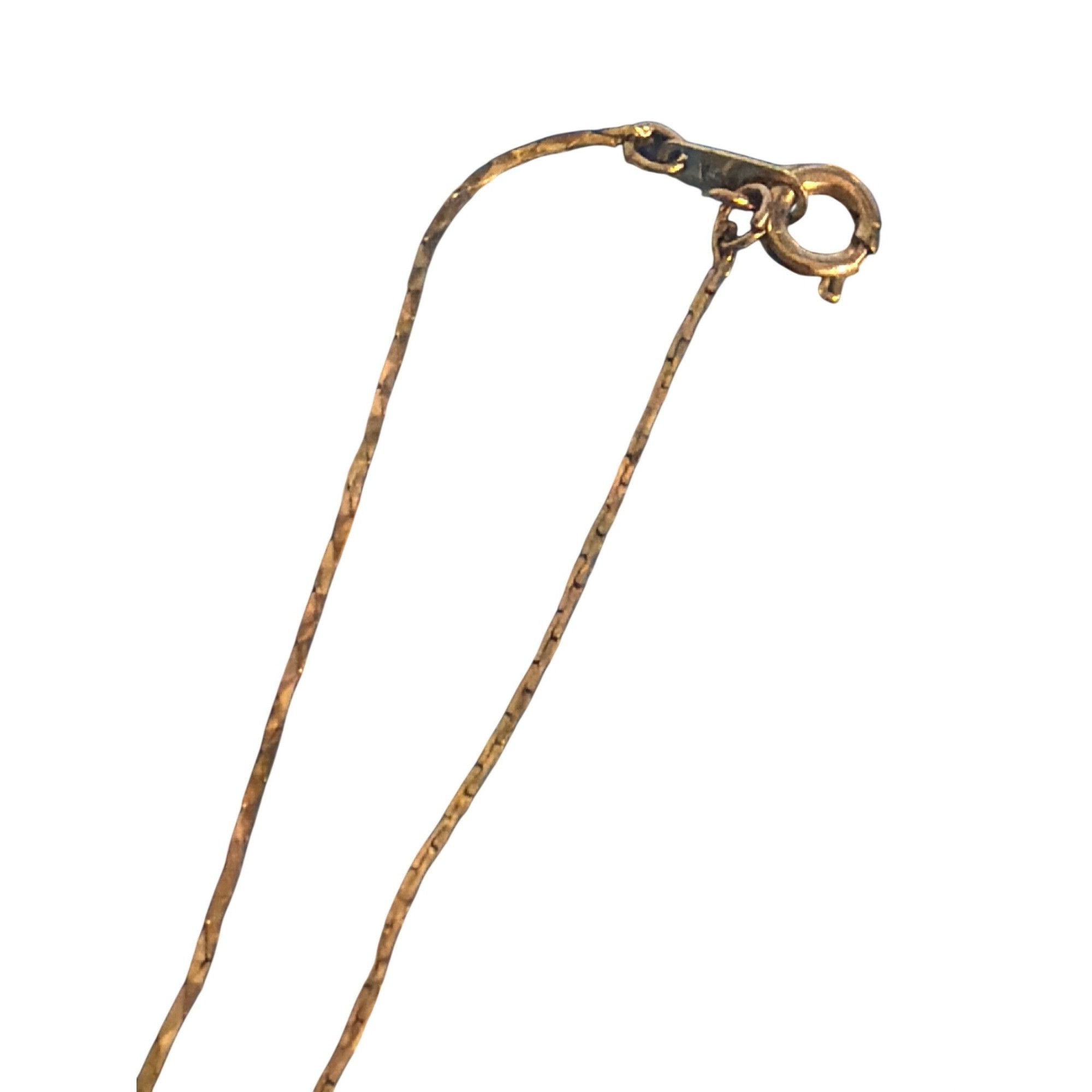 Other Vintage Silver Tone Necklace Black Bead Stations Dainty Chai Size ONE SIZE - 3 Thumbnail