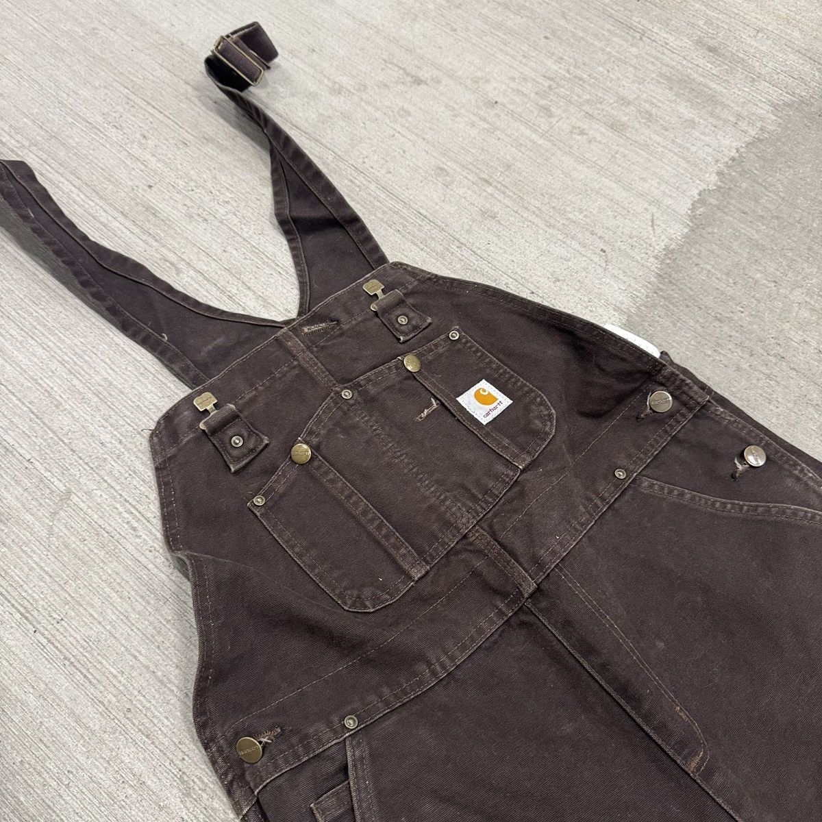 Carhartt Carhartt Double Knee Overalls Size US 30 / EU 46 - 3 Thumbnail