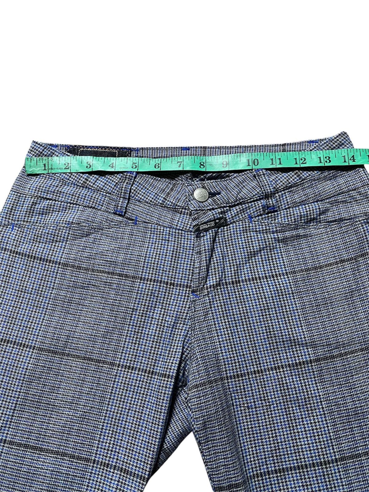 Marithe + Francois Girbaud Flared Marithe Franchois Girbaud Checkered Made in Italy Size 28" / US 6 / IT 42 - 10 Thumbnail