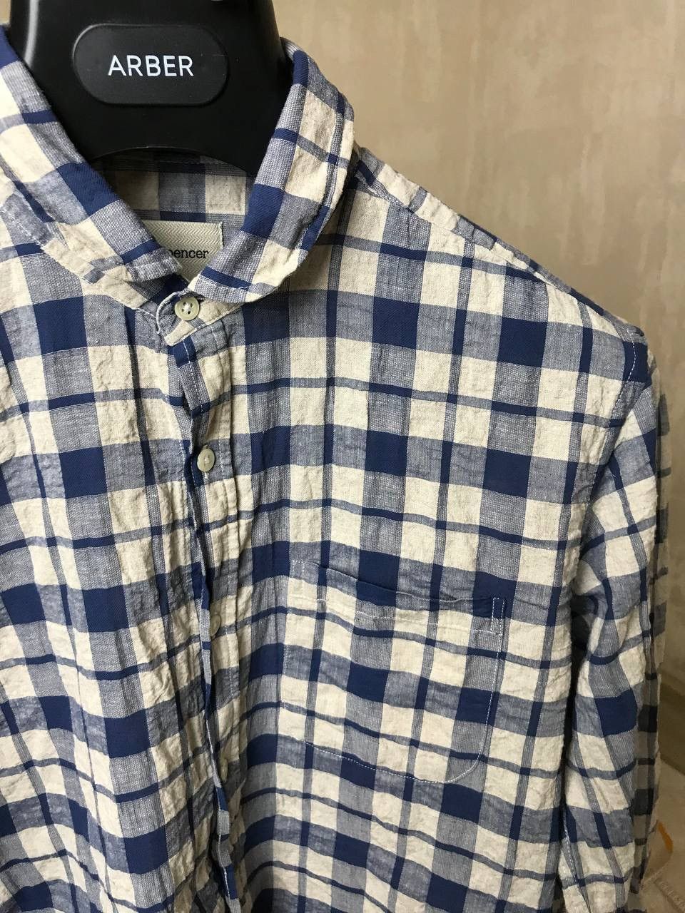 Oliver Spencer 🔥 Oliver Spencer Button Up Linen Cotton Shirt Long Sleeve Size US M / EU 48-50 / 2 - 6 Thumbnail