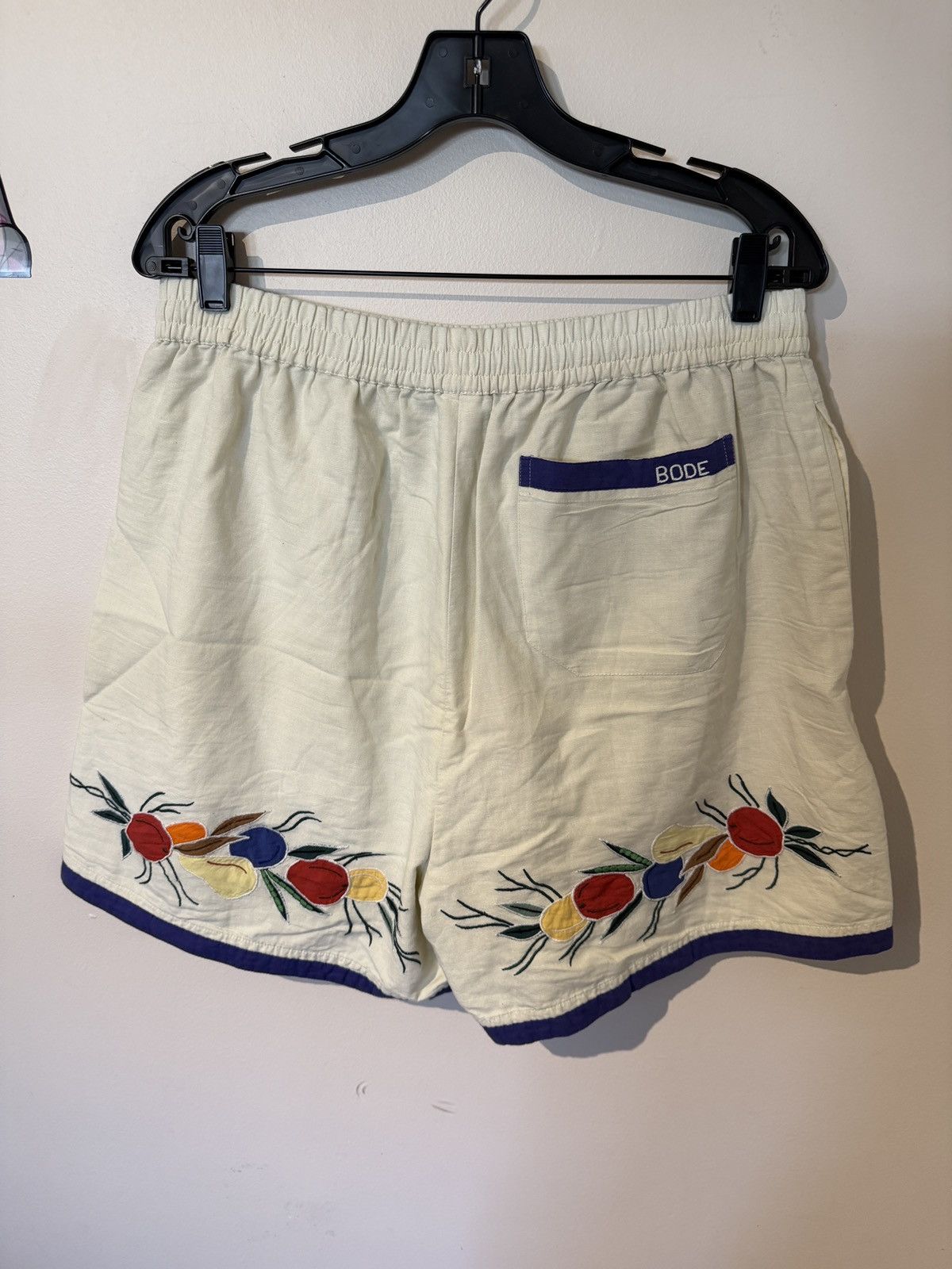 Bode Bode Embroidered Floral Short Size US 33 - 2 Thumbnail
