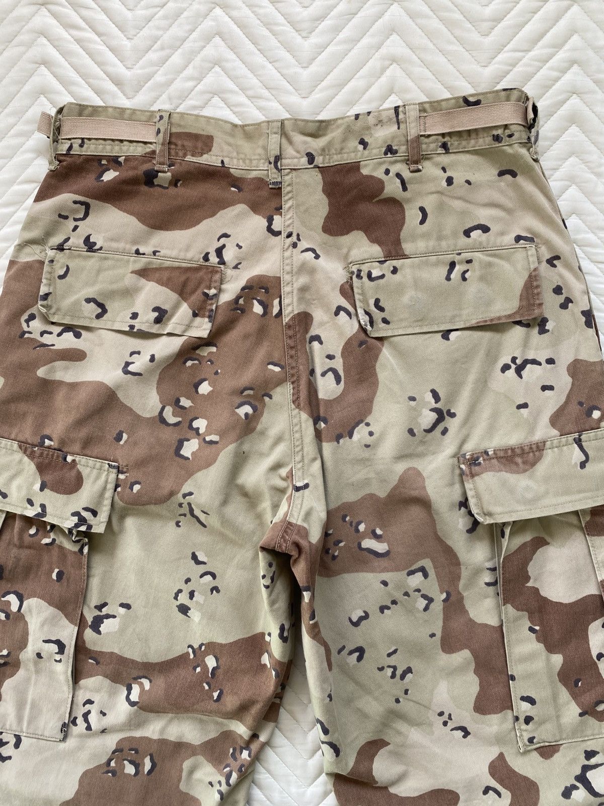 Vintage True Vintage 90s US Army Desert Storm Camouflage Cargo Pants Size US 32 / EU 48 - 6 Thumbnail