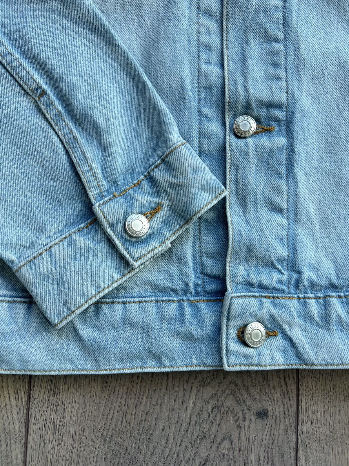 Stussy Stussy Denim Trucker Jacket “Light Wash” Large Size US L / EU 52-54 / 3 - 6 Thumbnail