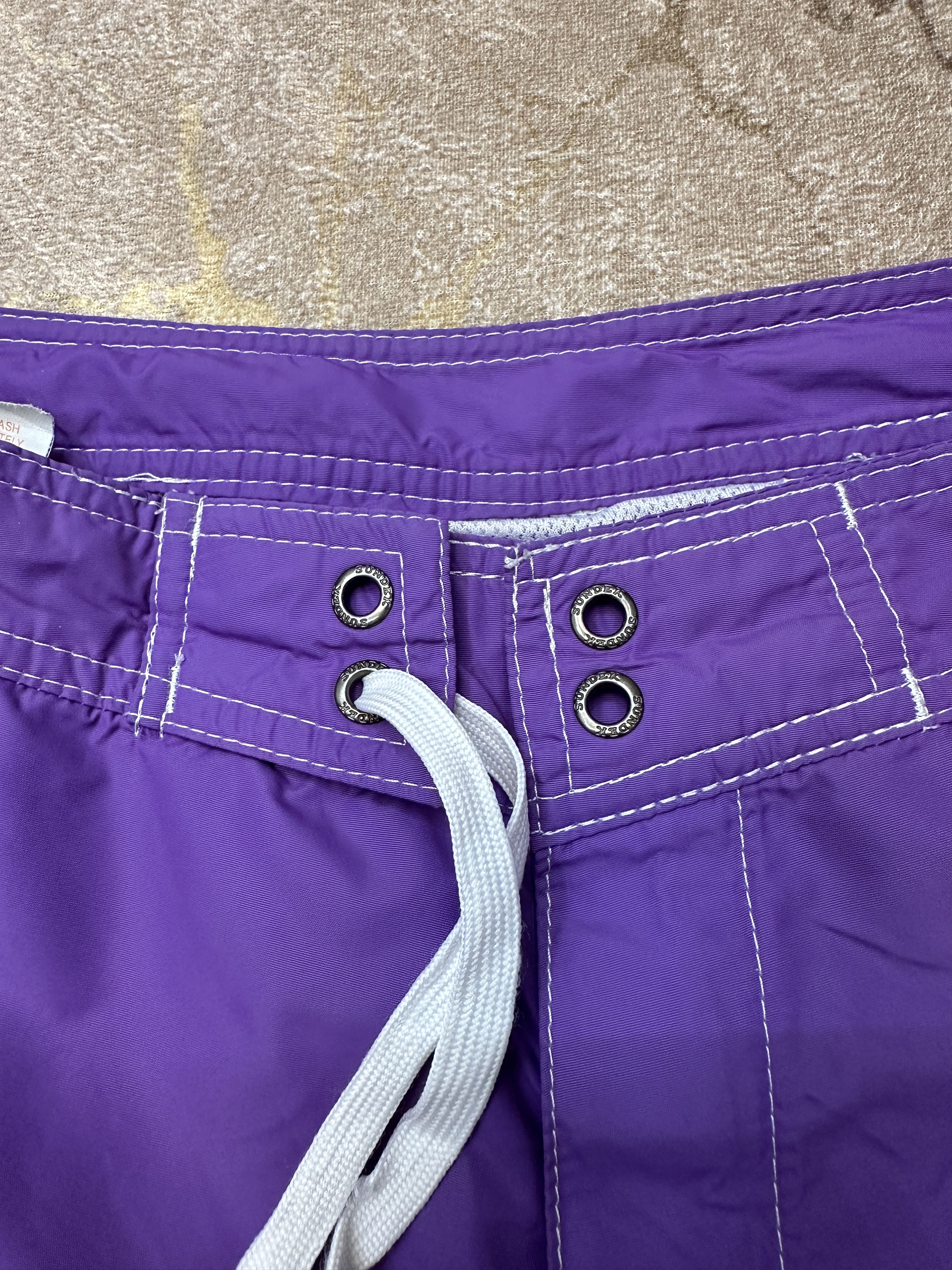 Sundek Sundek 30 Long Beach Board Shorts Trunks Bath Suit Size 30 S Size US 30 / EU 46 - 9 Thumbnail