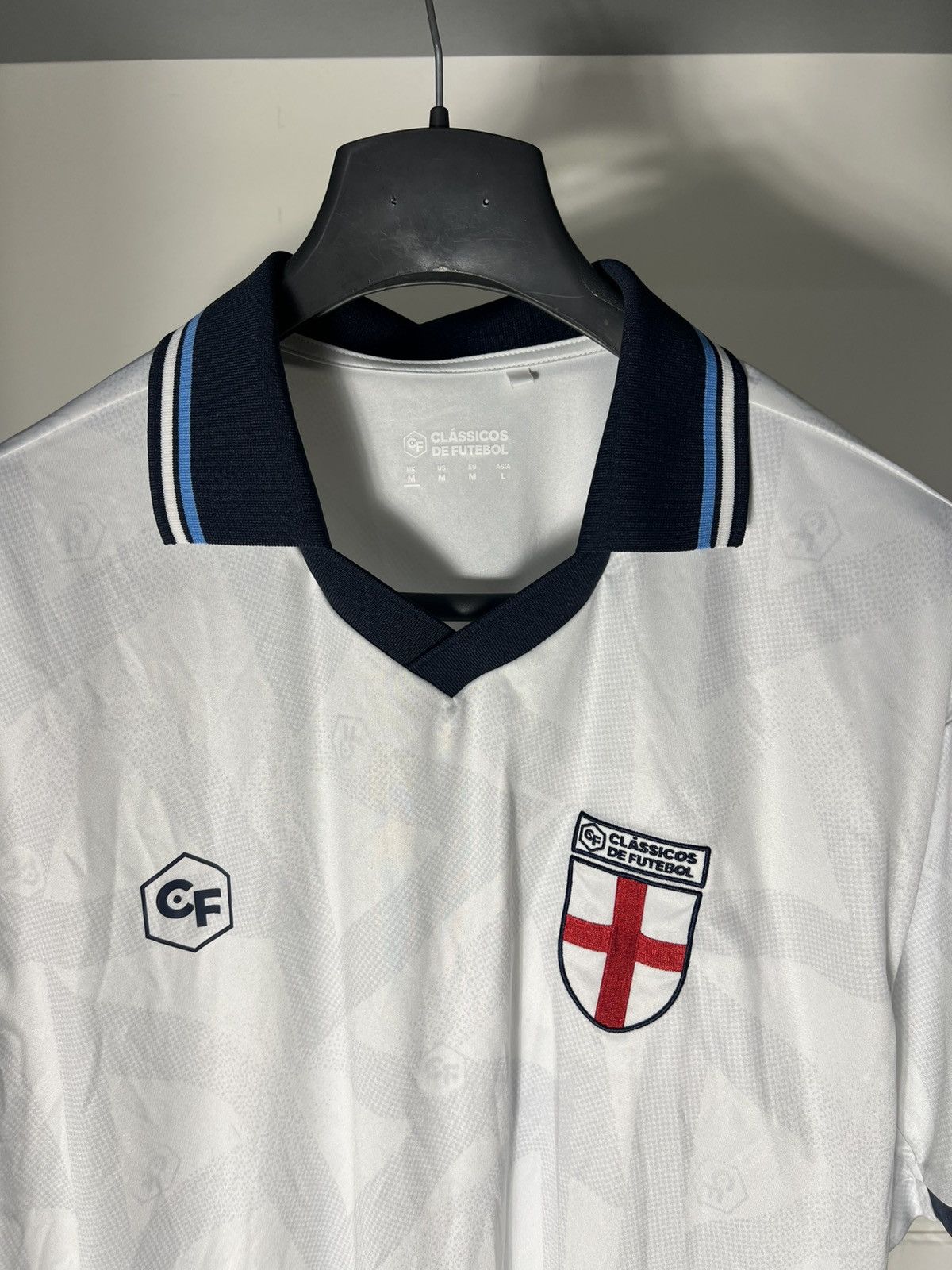 Vintage VERY RARE ENGLAND RETRO CLASSICOS DE FUTEBOL JERSEY Y2K 90s Size US M / EU 48-50 / 2 - 2 Thumbnail