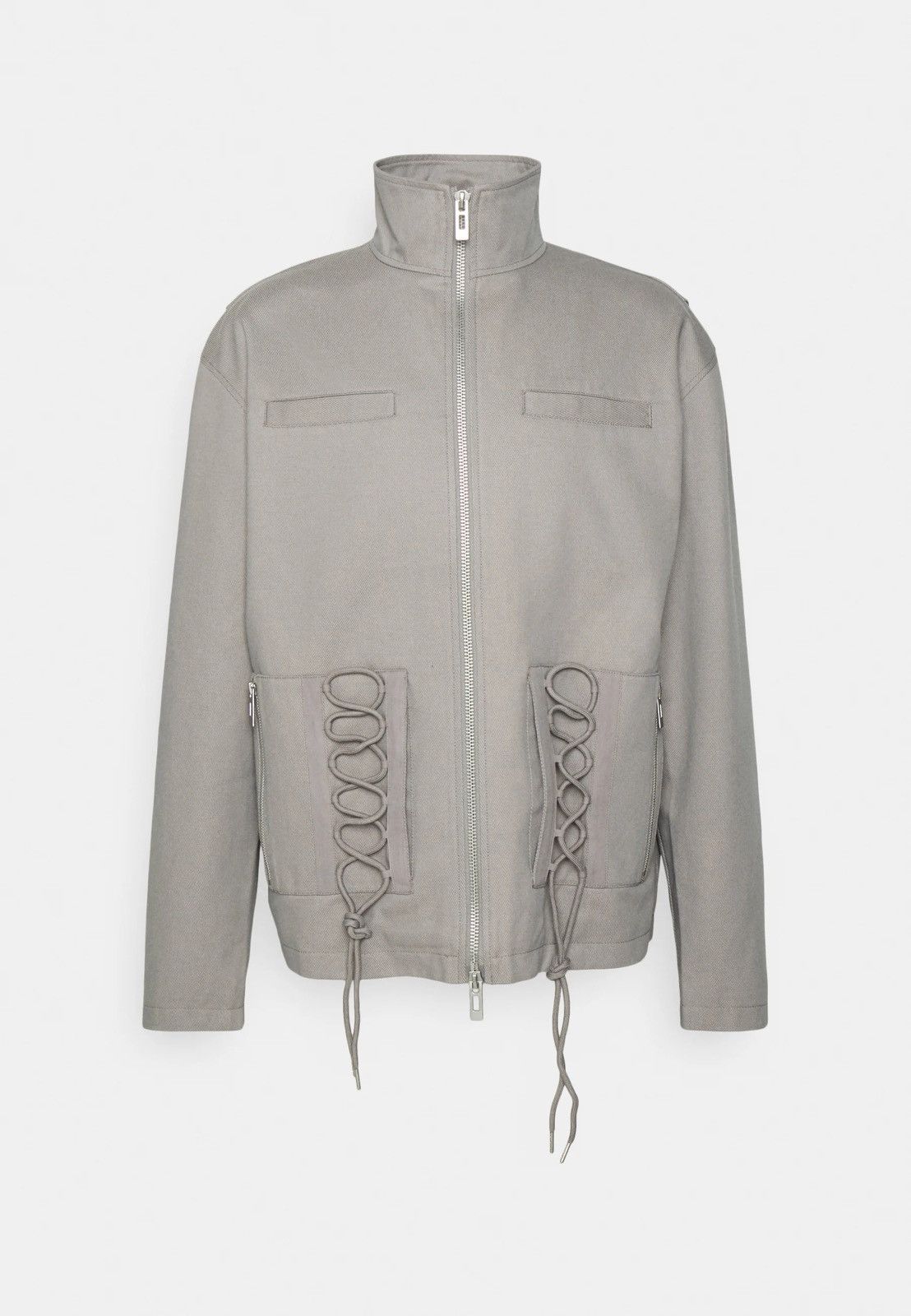 Han Kjobenhavn !DS! FW22 Han Kjobenhavn Cotton Cargo Grey Laced Jacket Size US M / EU 48-50 / 2 - 2 Thumbnail