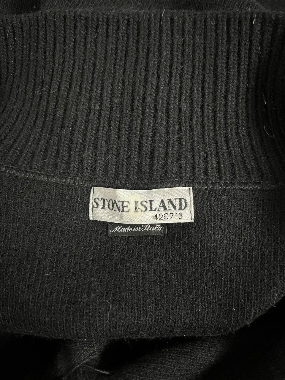 Stone Island Stone Island Sweater Black Wool Size US M / EU 48-50 / 2 - 14 Thumbnail