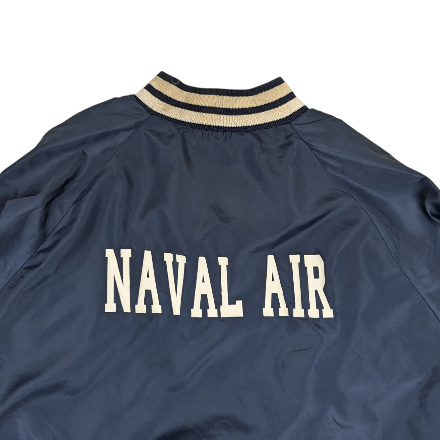 Dunbrooke Vintage NAVAL AIR McLean Baseball Varsity Jacket Size US L / EU 52-54 / 3 - 8 Thumbnail