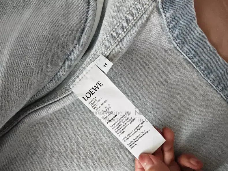 Loewe LOEWE Denim Jacket Size XXS / US 00 / IT 34 - 4 Thumbnail