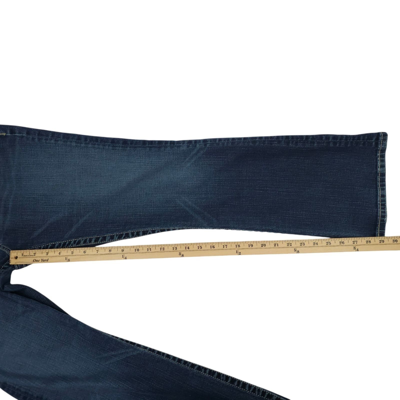 BKE BKE Kate Bootcut Jeans 30 Stretch Regular Mid Rise Dark Wash Size 33" - 5 Thumbnail