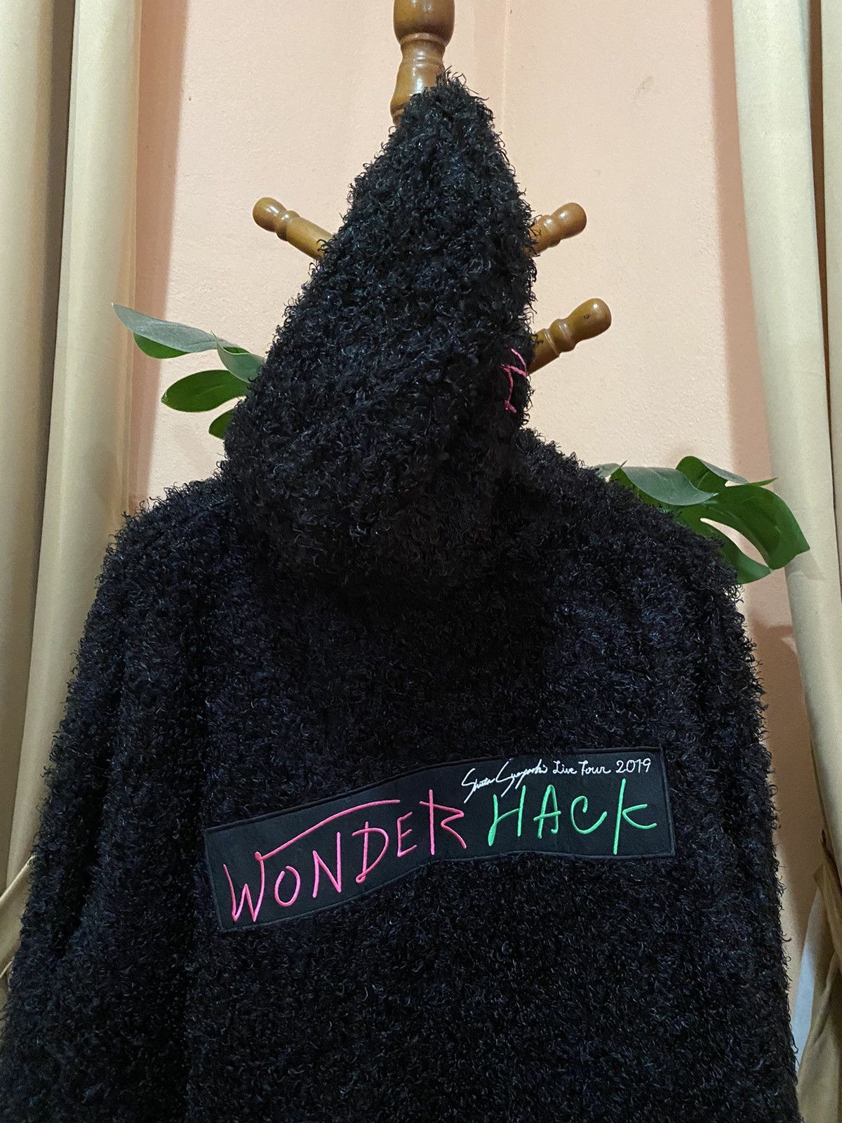 Japanese Brand WonderHack 2019 Yasutaka Nakata Tour Fuzzy Fleece Hoodie Size US M / EU 48-50 / 2 - 8 Thumbnail