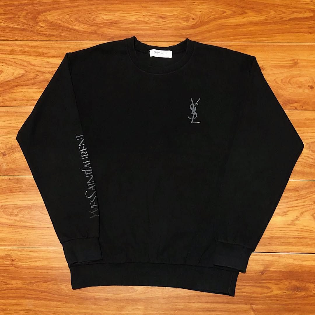 Yves Saint Laurent Vintage YSL Black Size US M / EU 48-50 / 2 - 1 Thumbnail