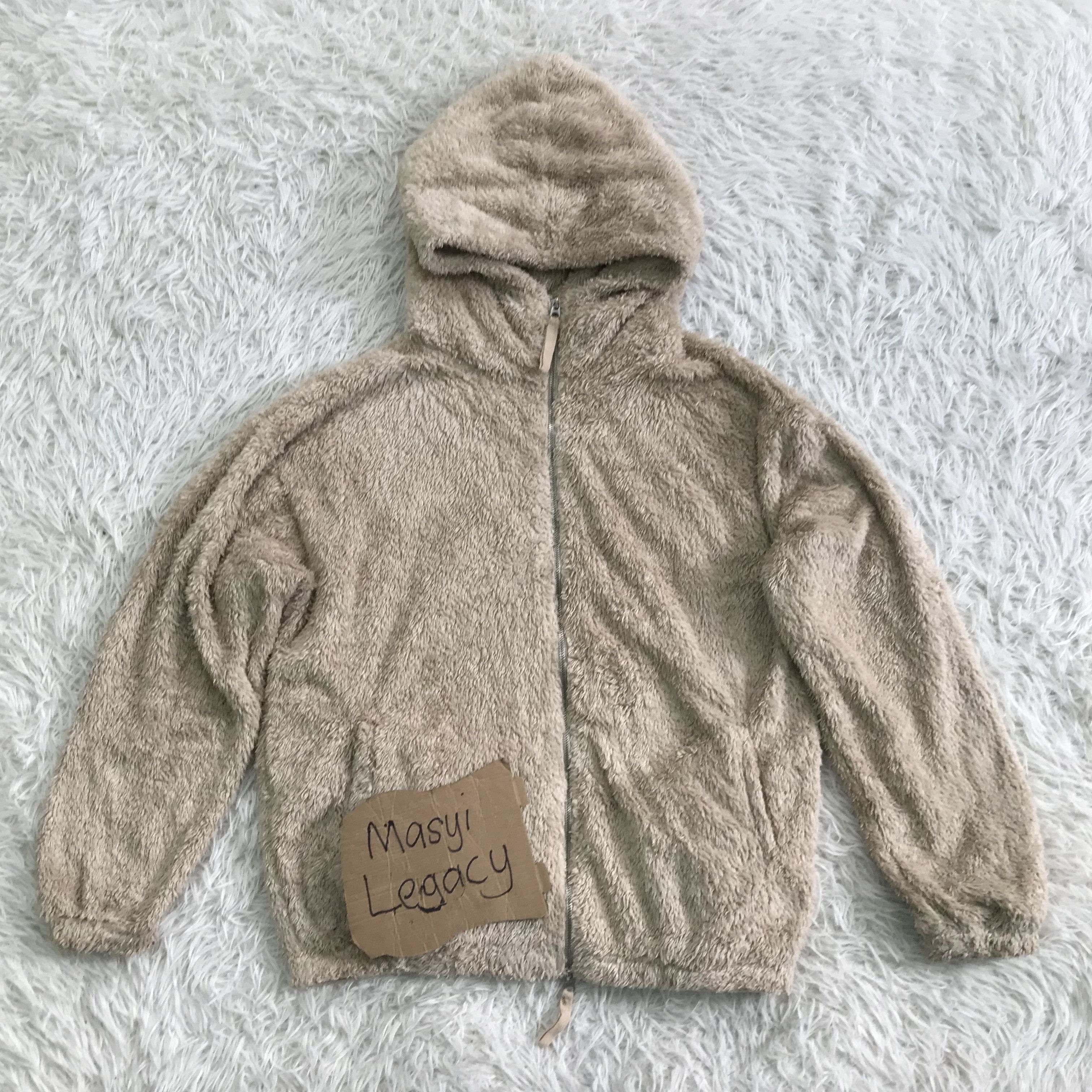 Japanese Brand Be Leage Er Rings fleece jacket Size L / US 10 / IT 46 - 2 Thumbnail