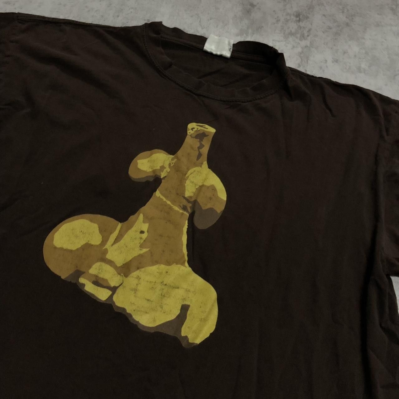 Other Brown vintage 90s graphic tee with a unique design #90s Size US XL / EU 56 / 4 - 2 Thumbnail