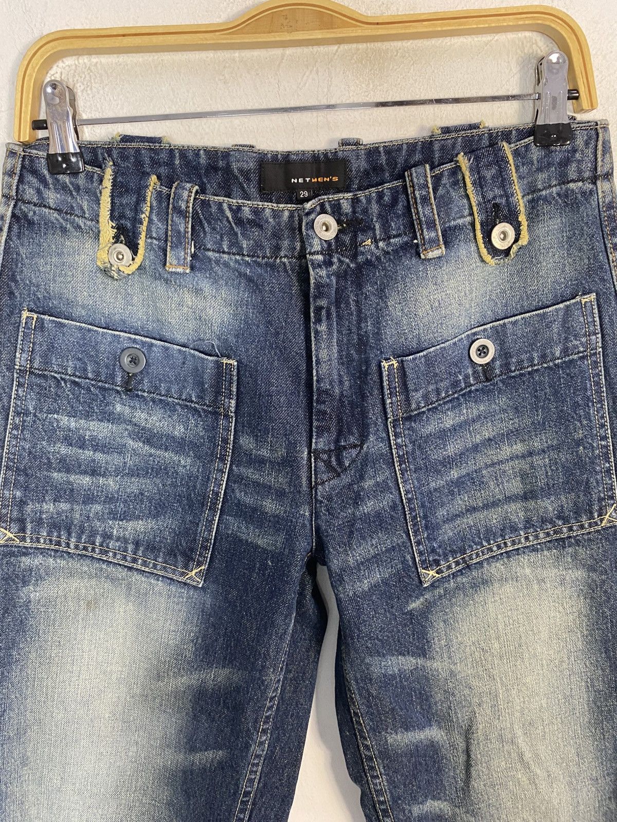 Other Hype Netmen’s Bush Pant Denim Jeans Size 29 30 Size US 30 / EU 46 - 5 Thumbnail