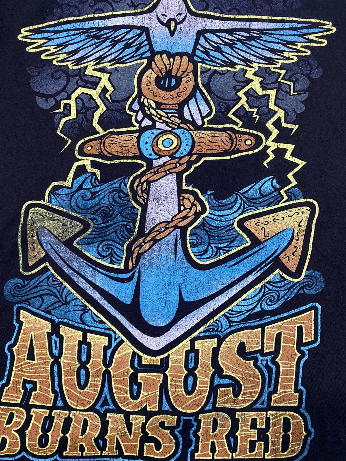 Band Tees × Vintage 💥AUGUST BURNS RED melodic metalcore band rare tee shirt Size US L / EU 52-54 / 3 - 2 Thumbnail