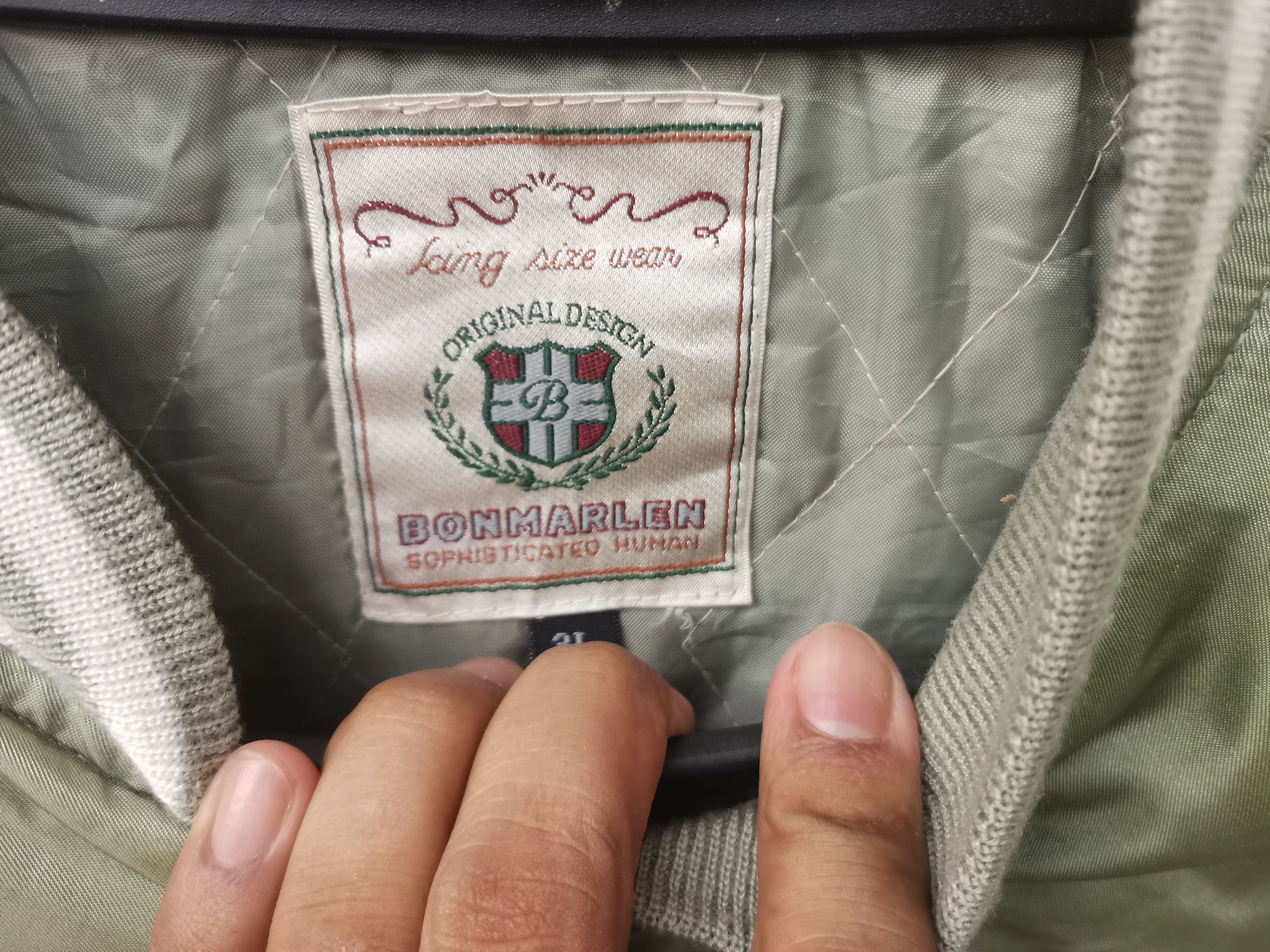 Designer × Vintage Rare vintage Bon Marlen bombers jacket Size US XL / EU 56 / 4 - 8 Thumbnail