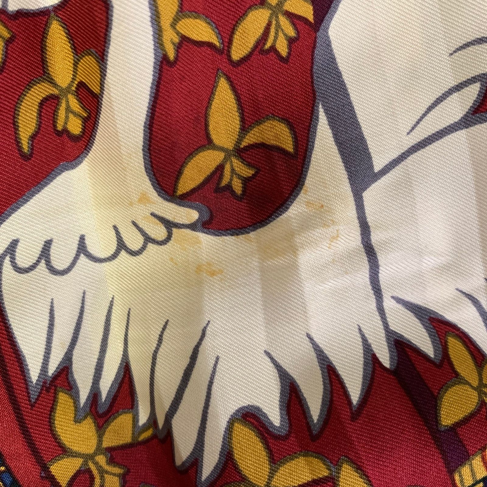 Hermes HERMES Size 12 Multi-Color Silk Pleated Knee-Length Skirt Size 34" / US 12 / IT 48 - 4 Thumbnail