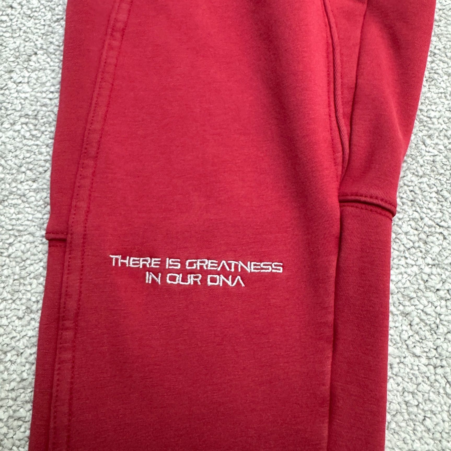 Vintage Actively Black Heavyweight Jogger Sweatpants Mens XS Red Zipped Pockets Active Size US 27 - 5 Thumbnail