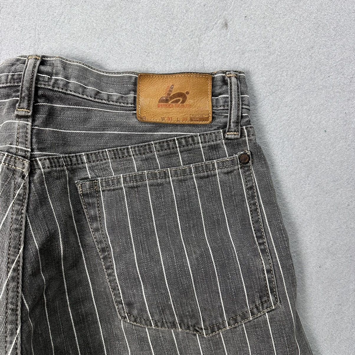 Paul Smith Red Ear Paul Smith Japan Striped Denim Jeans Size US 31 - 6 Thumbnail