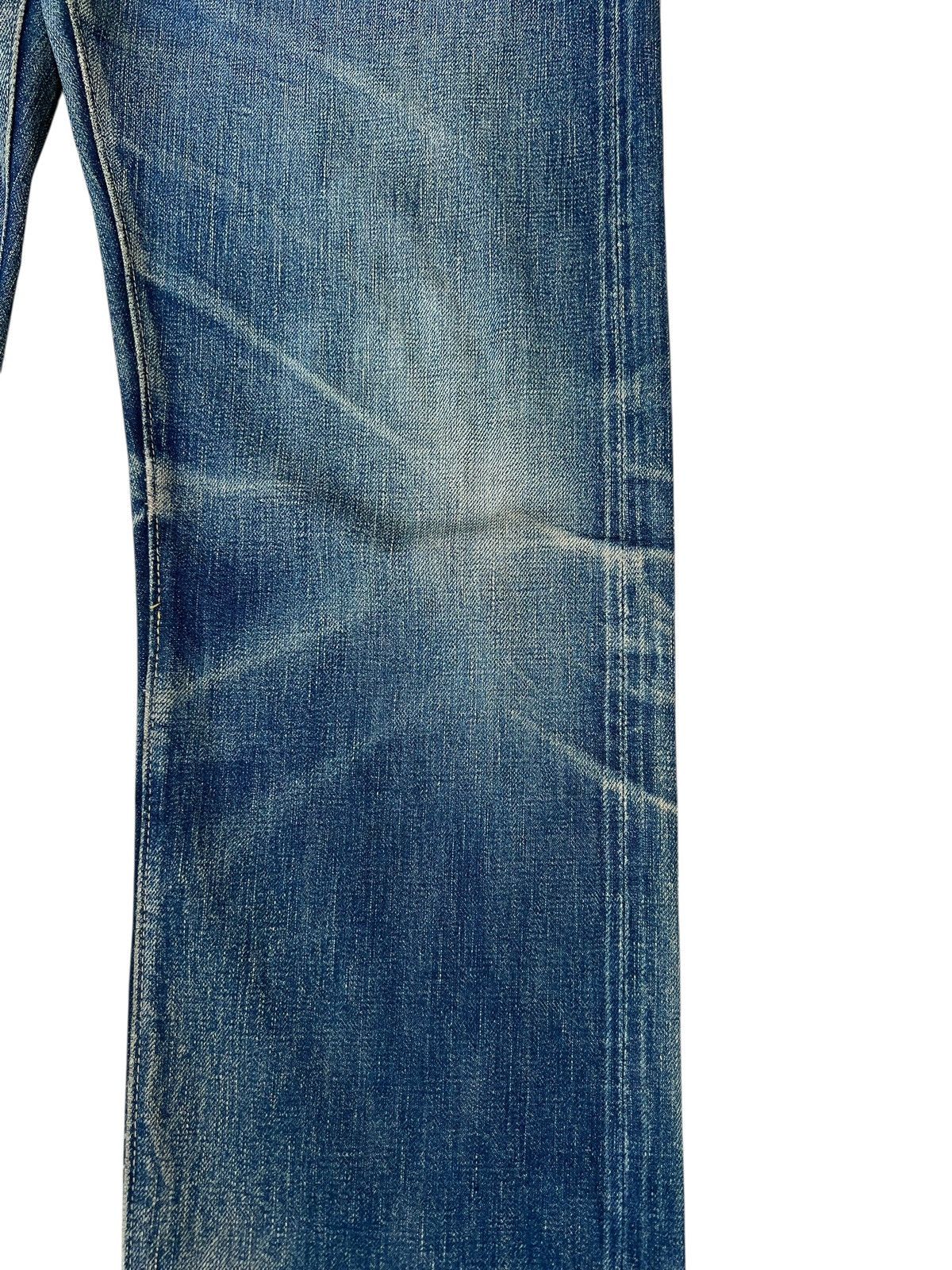 Full Count & Co. Trashed VTG Full Count Aging Dirty Mud Denim Selvedge Jeans Size US 32 / EU 48 - 13 Thumbnail