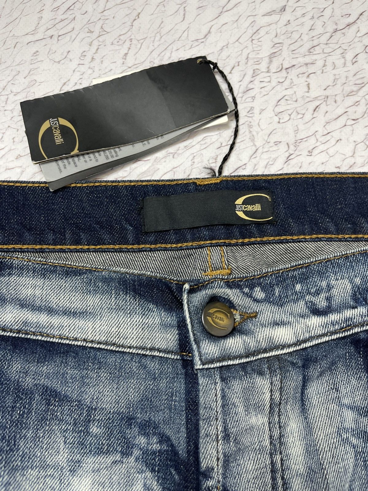 Just Cavalli BNWT Mens Just Cavalli Designers Straight Jeans size 42 56 Size US 40 / EU 56 - 10 Thumbnail
