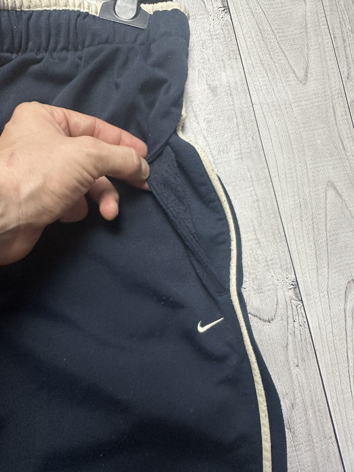 Nike × Vintage Vintage Nike drill pants joggers size XL logo Size US 36 / EU 52 - 4 Thumbnail