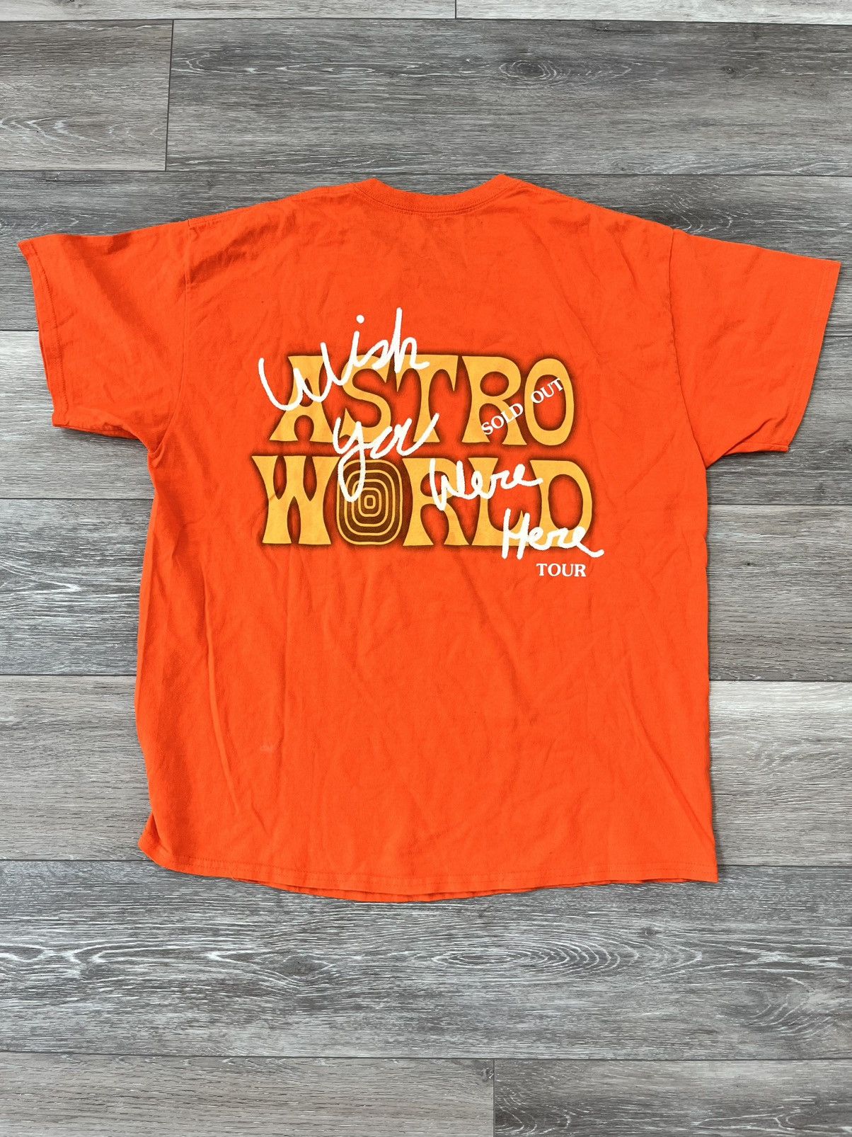 Travis Scott Travis Scott Astroworld Houston Exclusive T-Shirt Size US L / EU 52-54 / 3 - 6 Thumbnail
