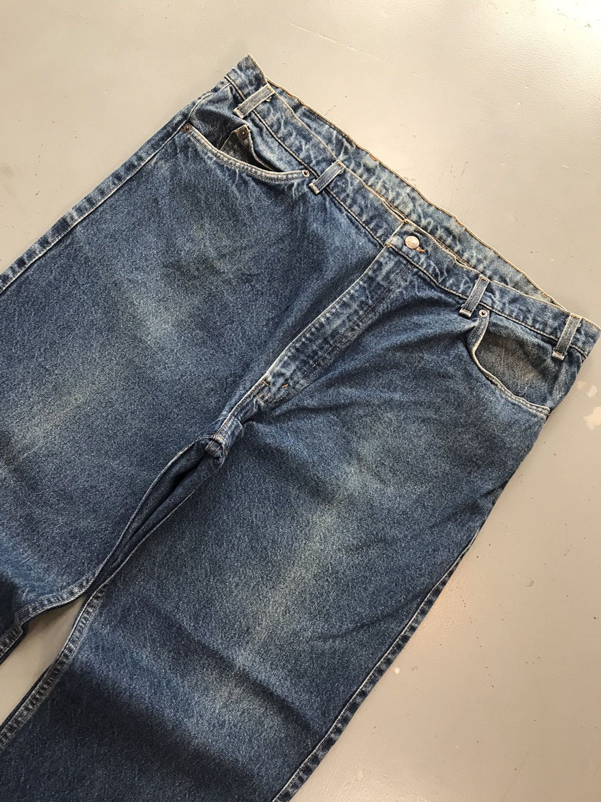 Levi's × Vintage Vintage Levi’s orange tab big size baggy fit denim Size US 42 / EU 58 - 3 Thumbnail