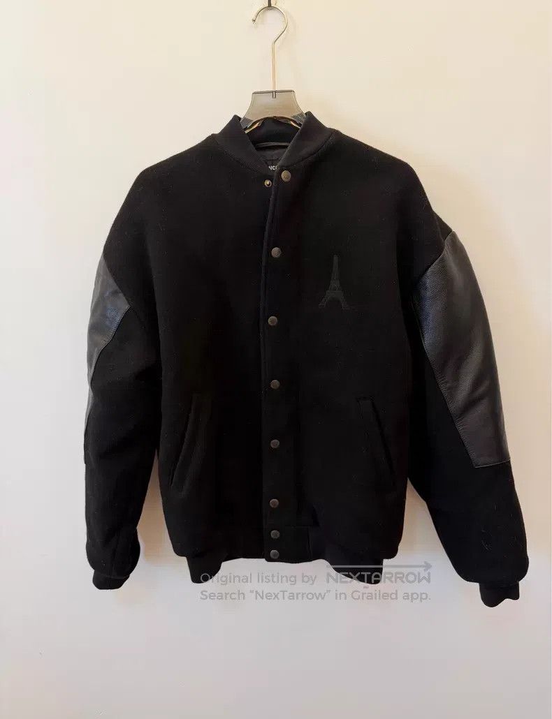 Balenciaga Balenciaga Fur Lined PARIS Jacket Size US S / EU 44-46 / 1 - 1 Thumbnail