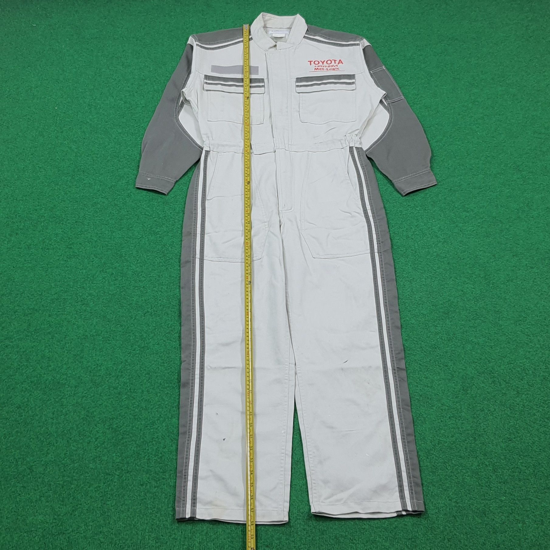 Japanese Brand Vintage Toyota Tecno Japan Racing Team Coverall C307N3 Size US M / EU 48-50 / 2 - 4 Thumbnail