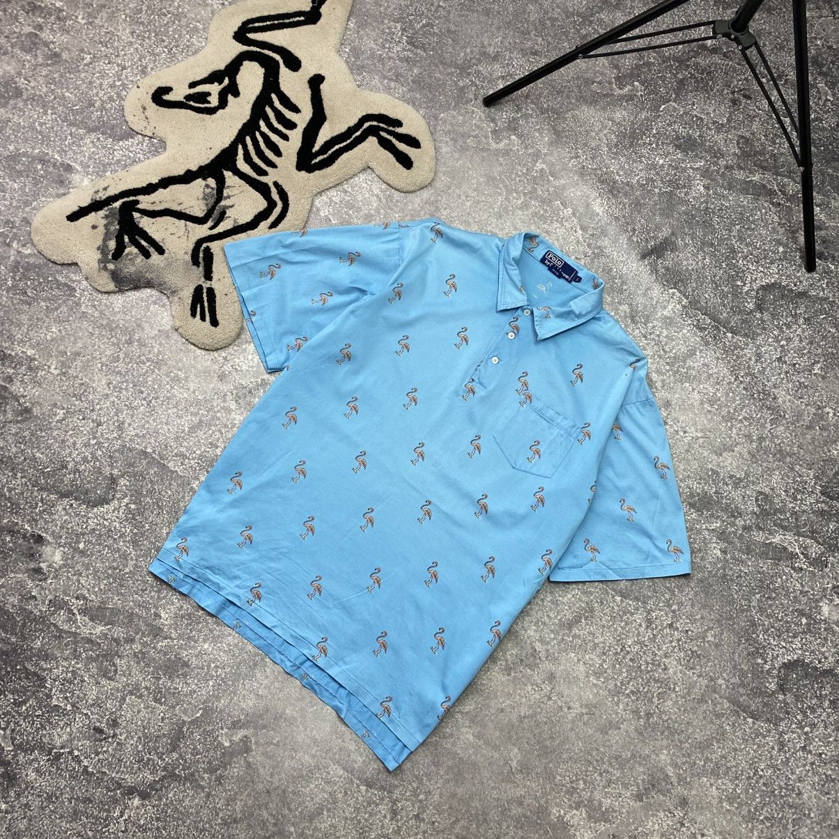 Polo Ralph Lauren Vintage Polo Ralph Lauren Monogrammed y2k opium polo Size US L / EU 52-54 / 3 - 1 Thumbnail