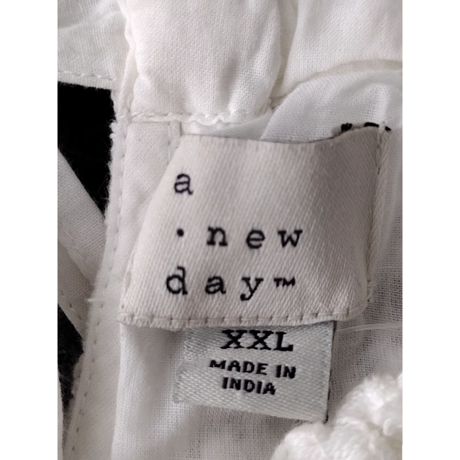 Vintage A New Day Women’s XXL White Lace Crochet Halter Dress Sleeveless Lined Cotton Midi Beach, Travel, Casual Womens Size XXL / US 16-18 / IT 52-54 - 5 Thumbnail