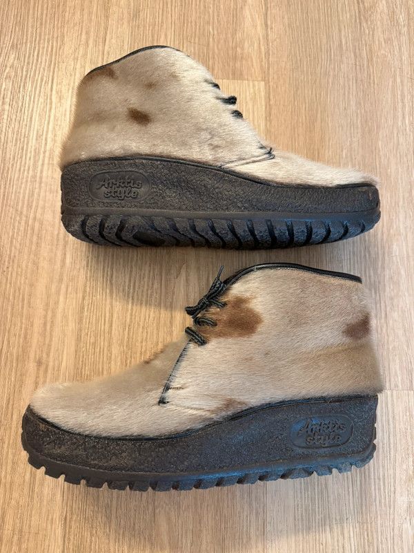 Vintage Arktis Style Vintage 70s 80s boots 40 leather Size US 10 / IT 40 - 2 Thumbnail