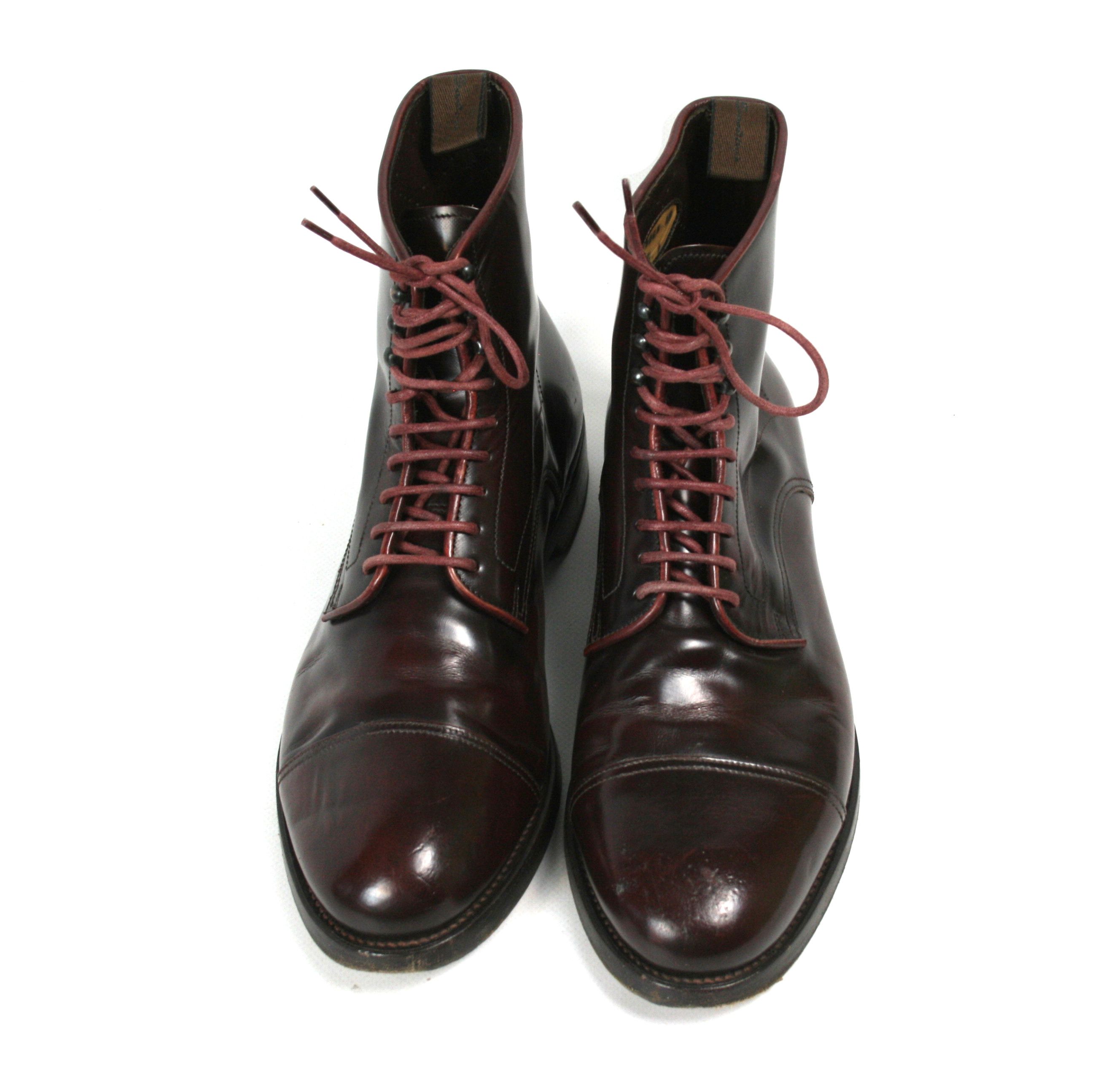 Santoni Patent Leather High Combat Boots Size US 8 / EU 41 - 7 Thumbnail