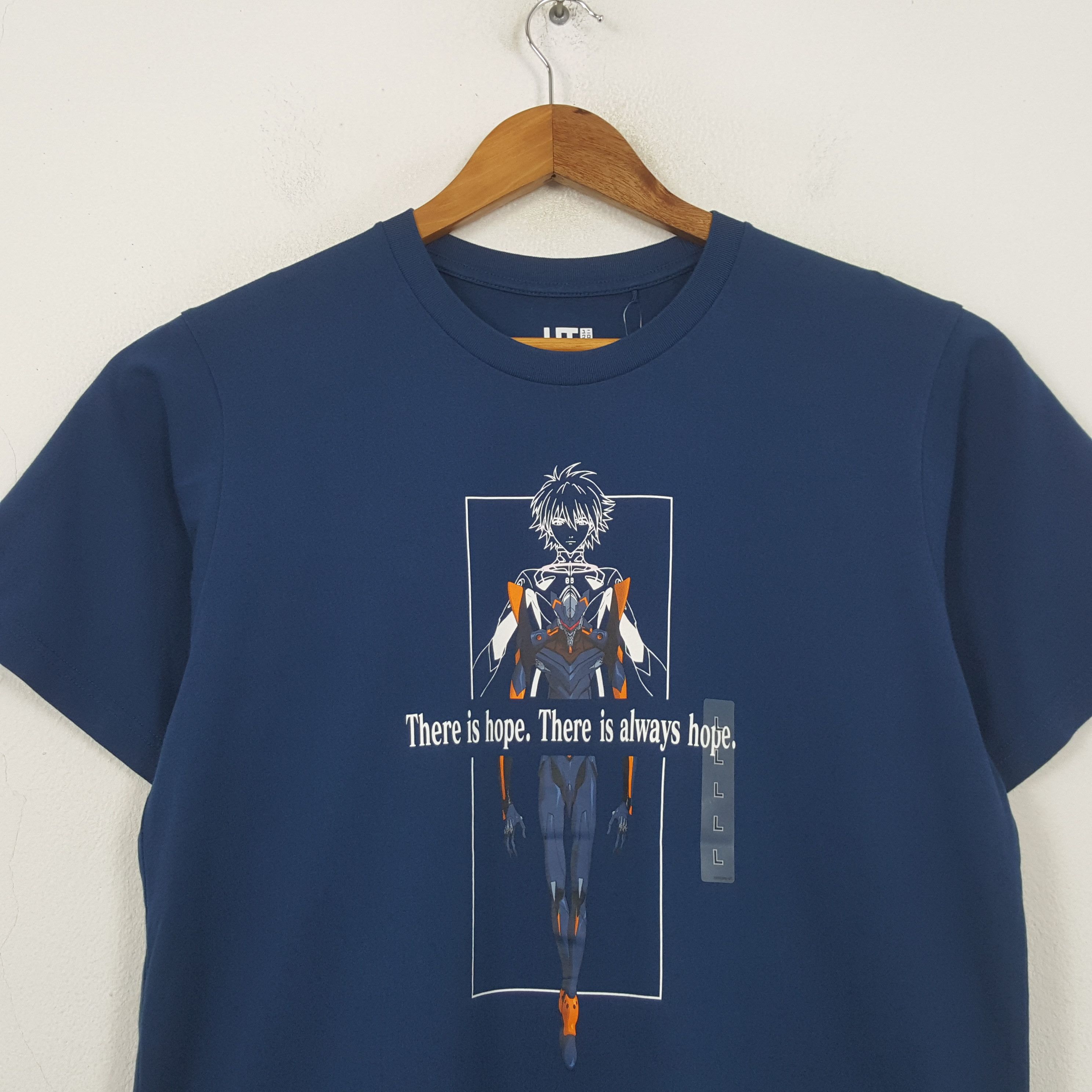 Anime Vintage Neon Genesis Evangelion Japan Animated T-shirt RR1 Size US L / EU 52-54 / 3 - 2 Thumbnail