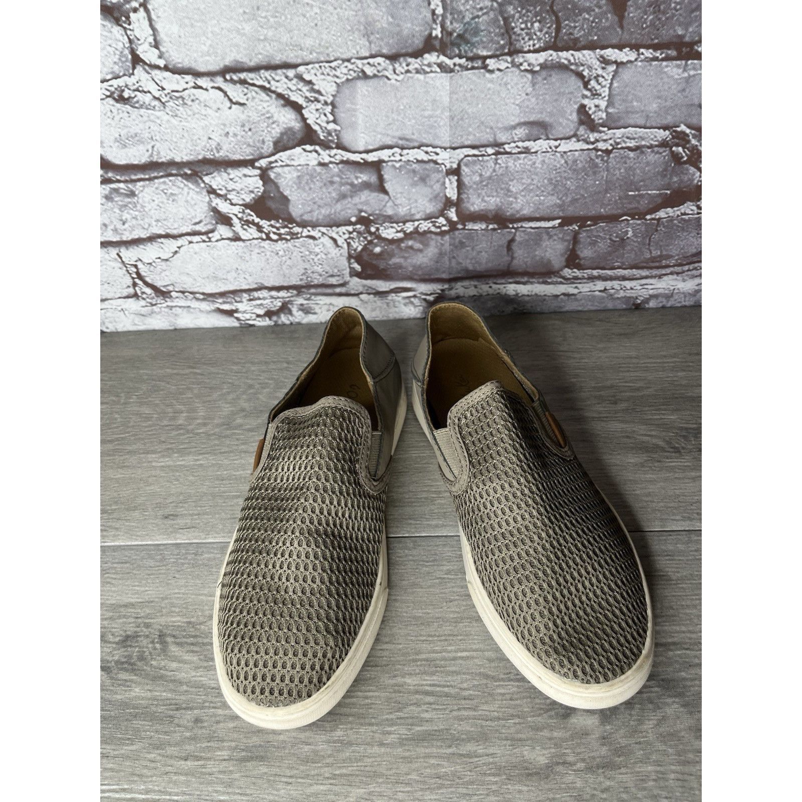 Olukai OluKai Pehuea Slip On Loafers Clay Brown Mesh Beach Shoes Wo Size US 6 / IT 36 - 3 Thumbnail