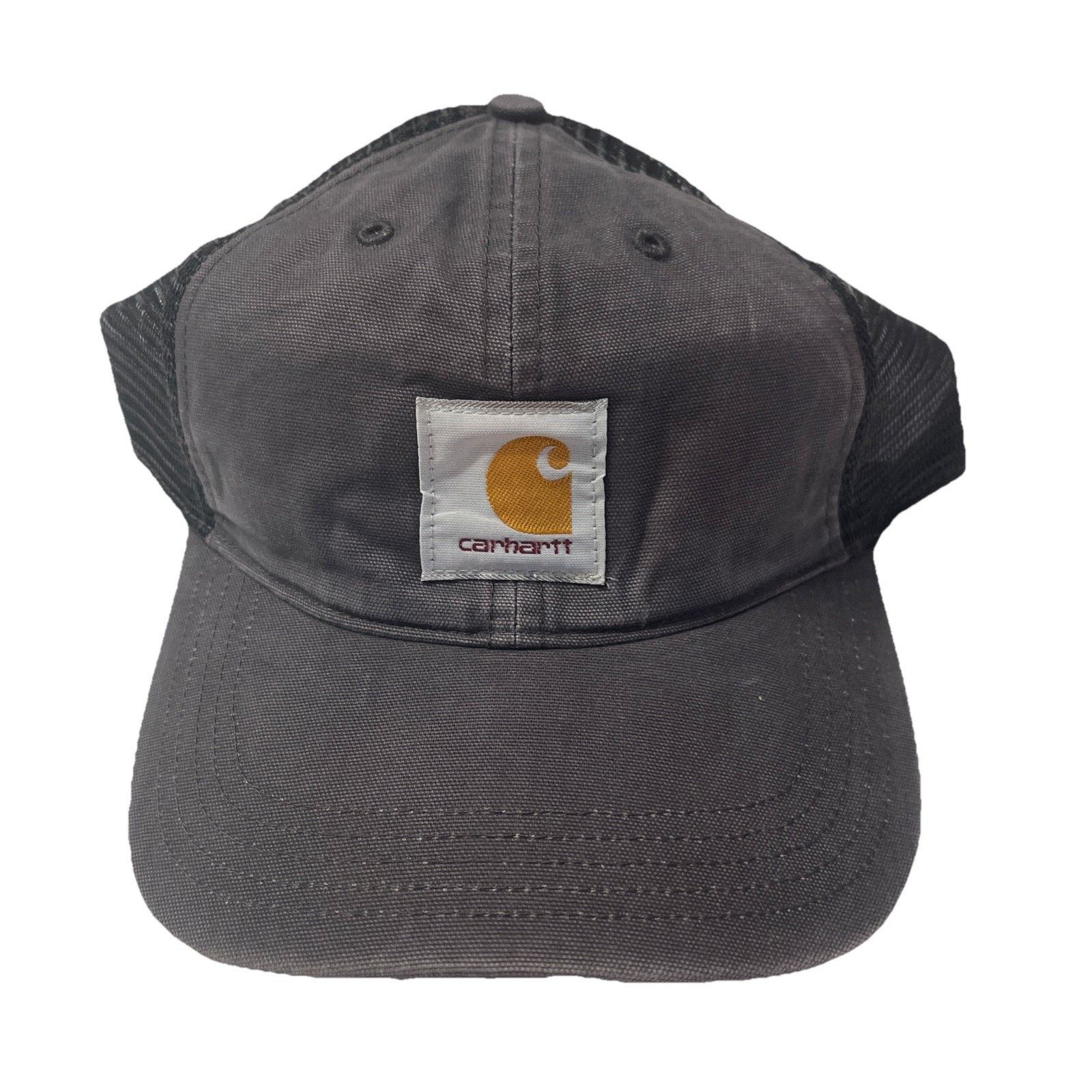 Carhartt Carhartt men's Trucker Cap Hat Snapback Gray New With Tags Size ONE SIZE - 1 Thumbnail