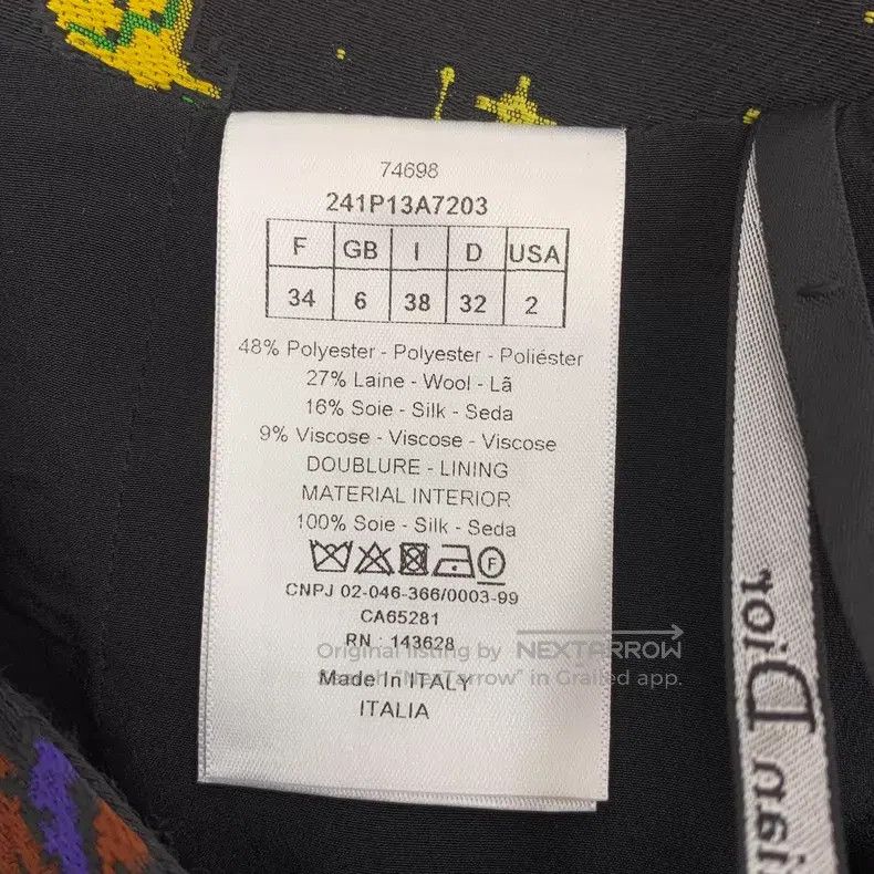 Dior Dior Black constellation pattern full-print shorts Size 42" / US 20 - 7 Thumbnail