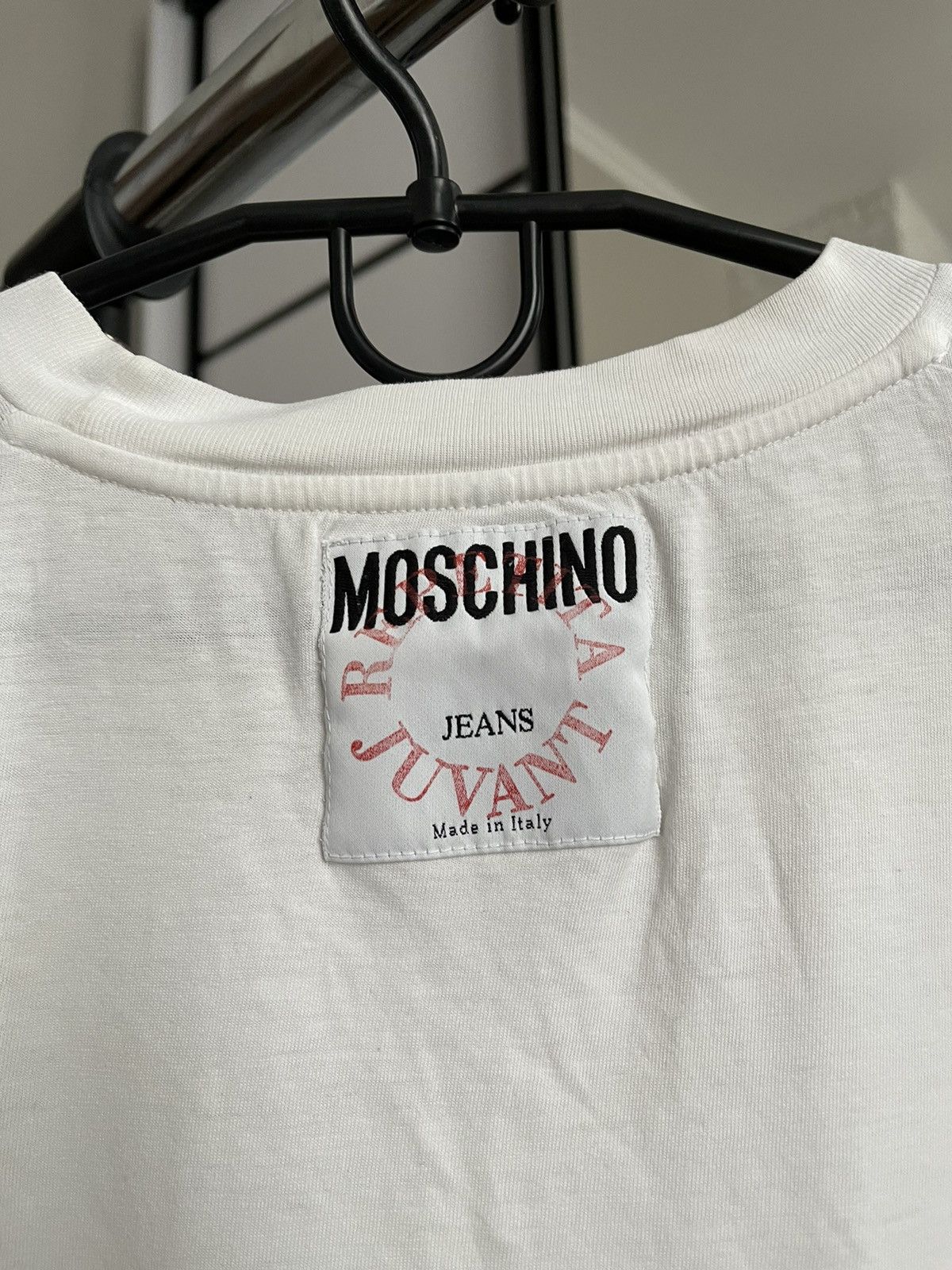 Moschino Moschino No To Racism! T-Shirt Tee Size US L / EU 52-54 / 3 - 7 Thumbnail