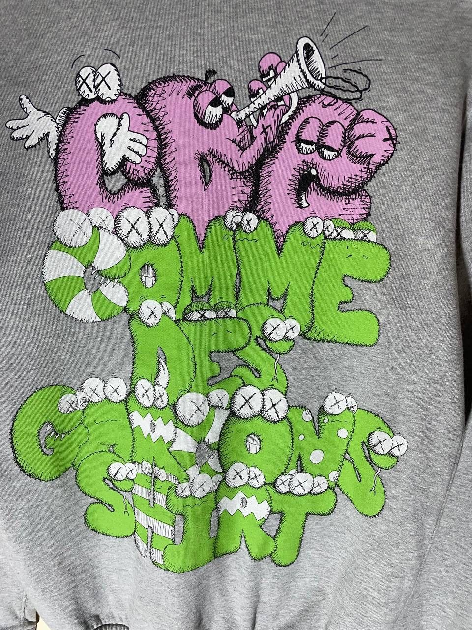 Comme des Garcons × Japanese Brand × Kaws Comme Des Garçons x Kaws Vintage Zip Up Size US M / EU 48-50 / 2 - 2 Thumbnail
