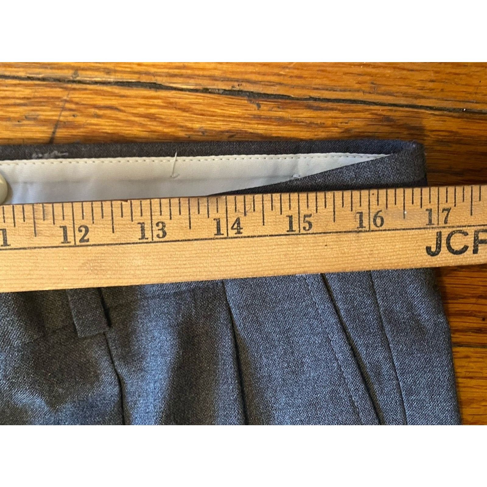 Evan Picone NEW USA Evan Picone Men’s Pants Wool W36 Unfinished Hem NWT Size US 36 / EU 52 - 9 Thumbnail