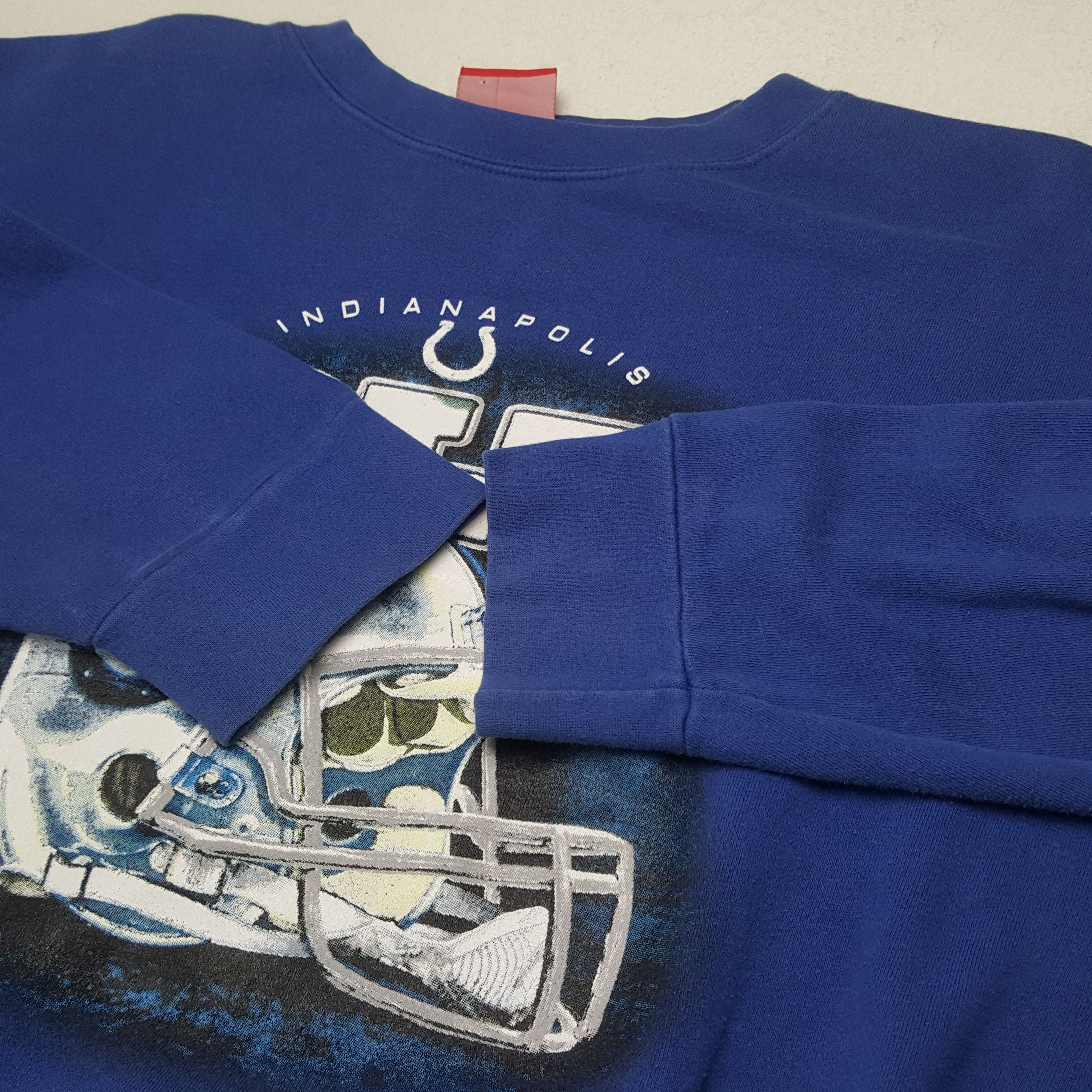 NFL × Vintage Vintage COLTS INDIANAPOLIS American Sport Sweatshirt C286N1 Size US XXL / EU 58 / 5 - 4 Thumbnail