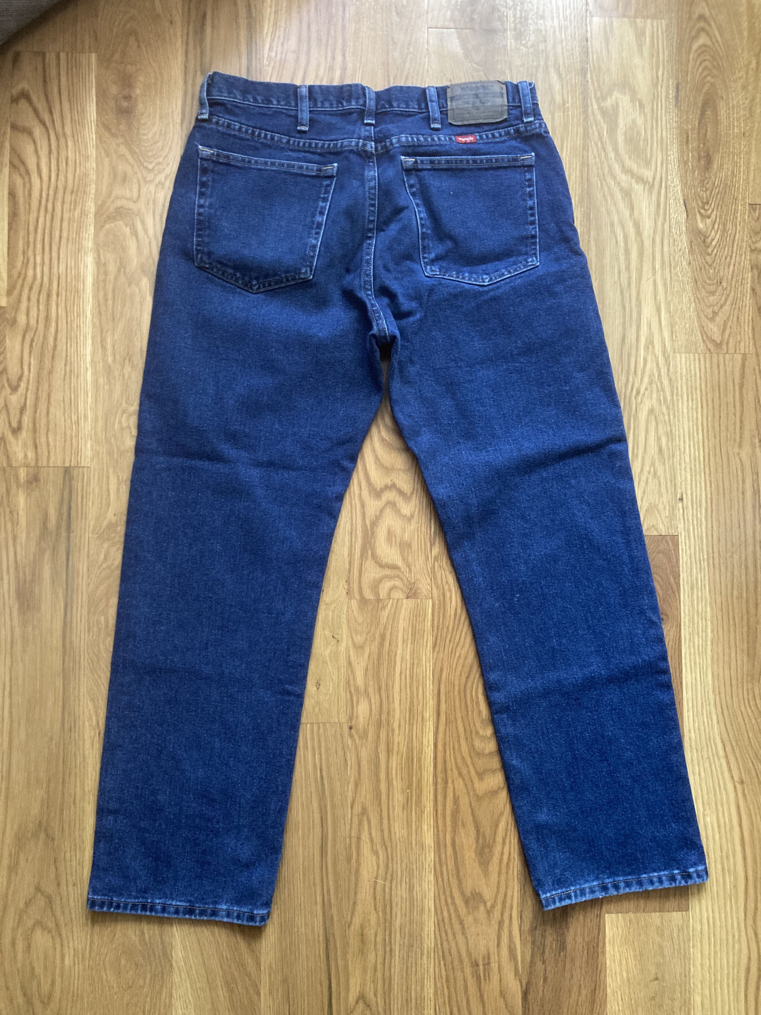 Wrangler Vintage Wrangler Blue Jeans Size 34x29 Size US 34 / EU 50 - 2 Thumbnail